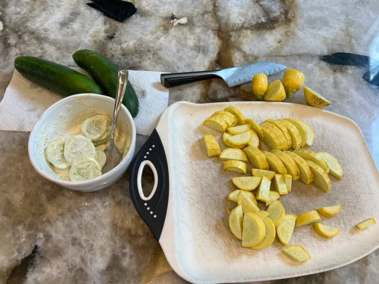 Back To School Summer Squash Prep